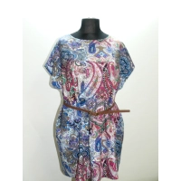 Luźny styl Sukienka kimono DLA PUSZYSTEJ tureckie wzory